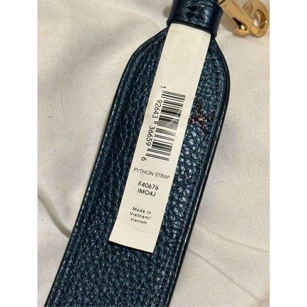 COACH logo leather novelty crossbody strap/belt - Picture 3 of 7